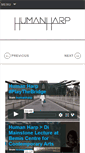 Mobile Screenshot of humanharp.org